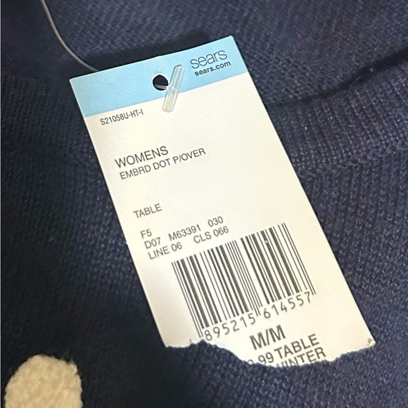 Laura Scott Women's Long Sleeve Lightweight Knit Sweater Size Medium NWT - Picture 8 of 9